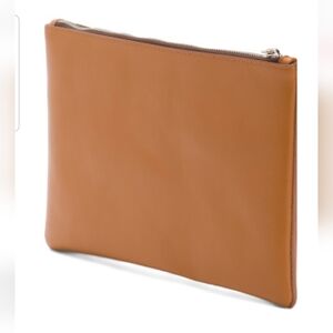 NWT Italian leather clutch
